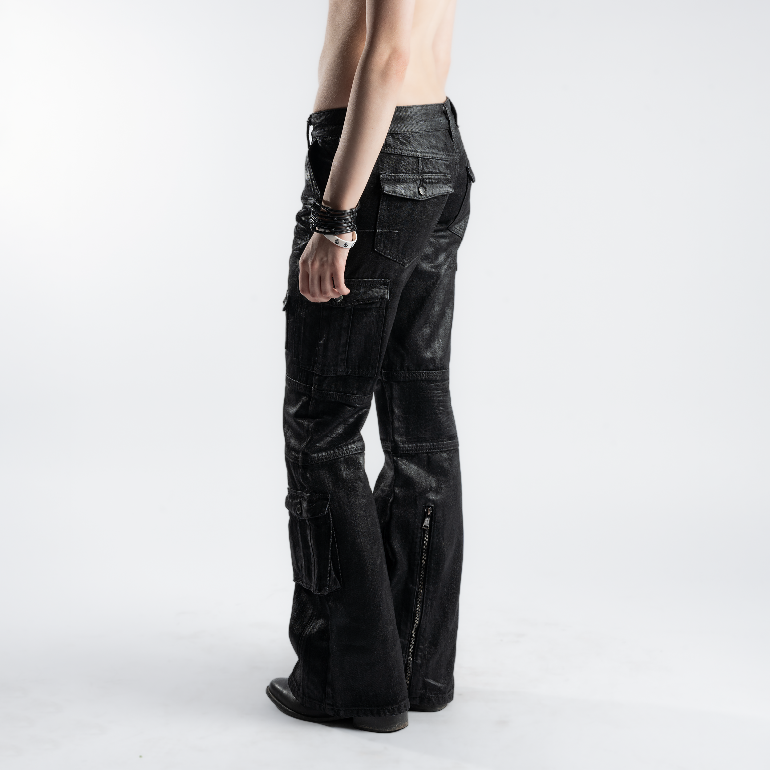 SAMPLE SALE ITEM #13 - BACKSTAGE CARGOS V1.5 IN SELVEDGE DENIM