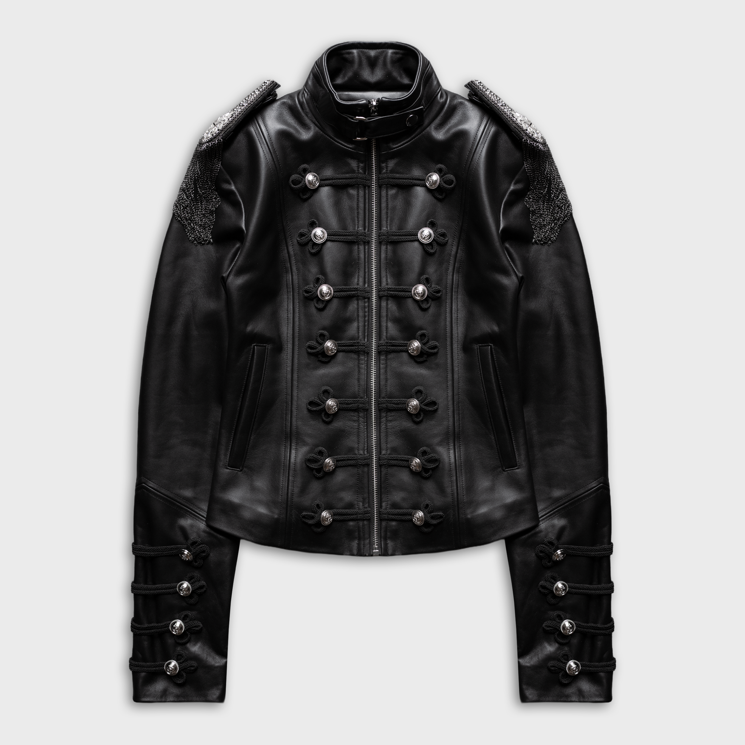 NAPOLEON JACKET IN SOFT NAPPA LEATHER | LAMENTIST