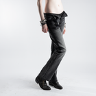 SAMPLE SALE ITEM #12 - BOOTCUT GREY WASHED SELVEDGE DENIM