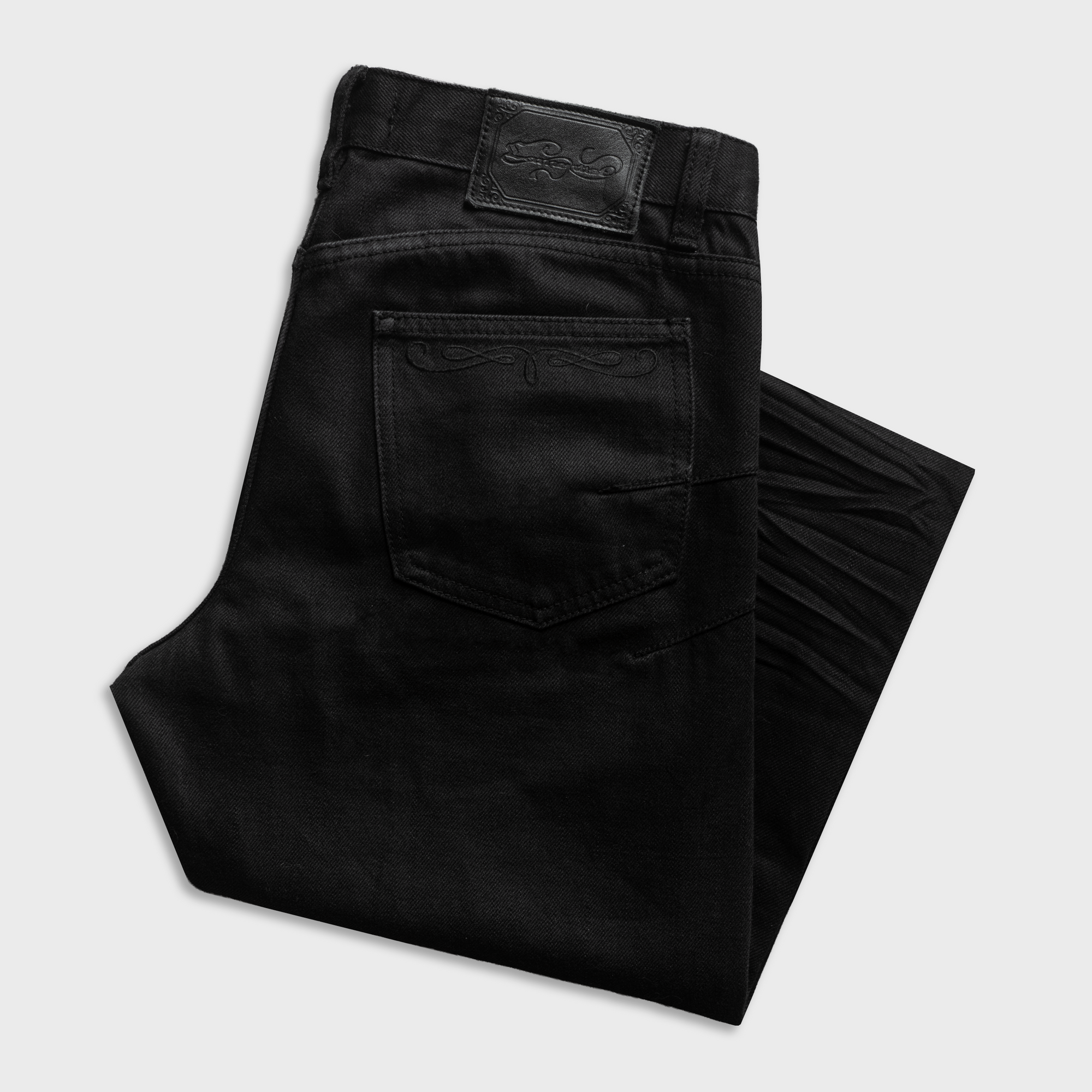 BACKSTAGE JEANS IN SOFT NOIR DENIM