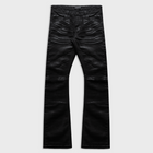 BACKSTAGE JEANS IN WAXED NOIR DENIM