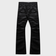 BACKSTAGE JEANS IN WAXED NOIR DENIM