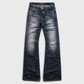 BACKSTAGE JEANS IN DUST WASH SELVEDGE DENIM