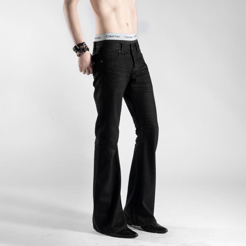 BACKSTAGE JEANS IN SOFT NOIR DENIM