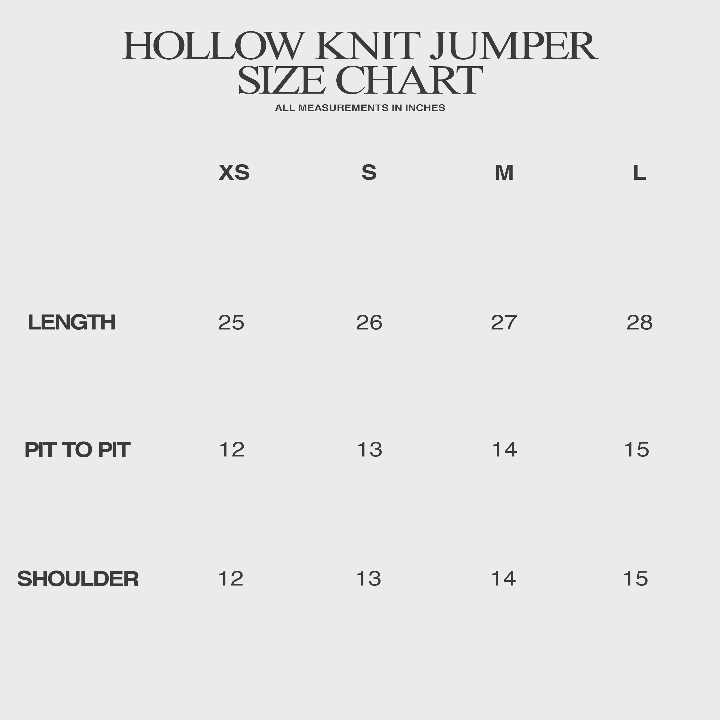 HOLLOW KNIT JUMPER IN SOFT RIBBED COTTON