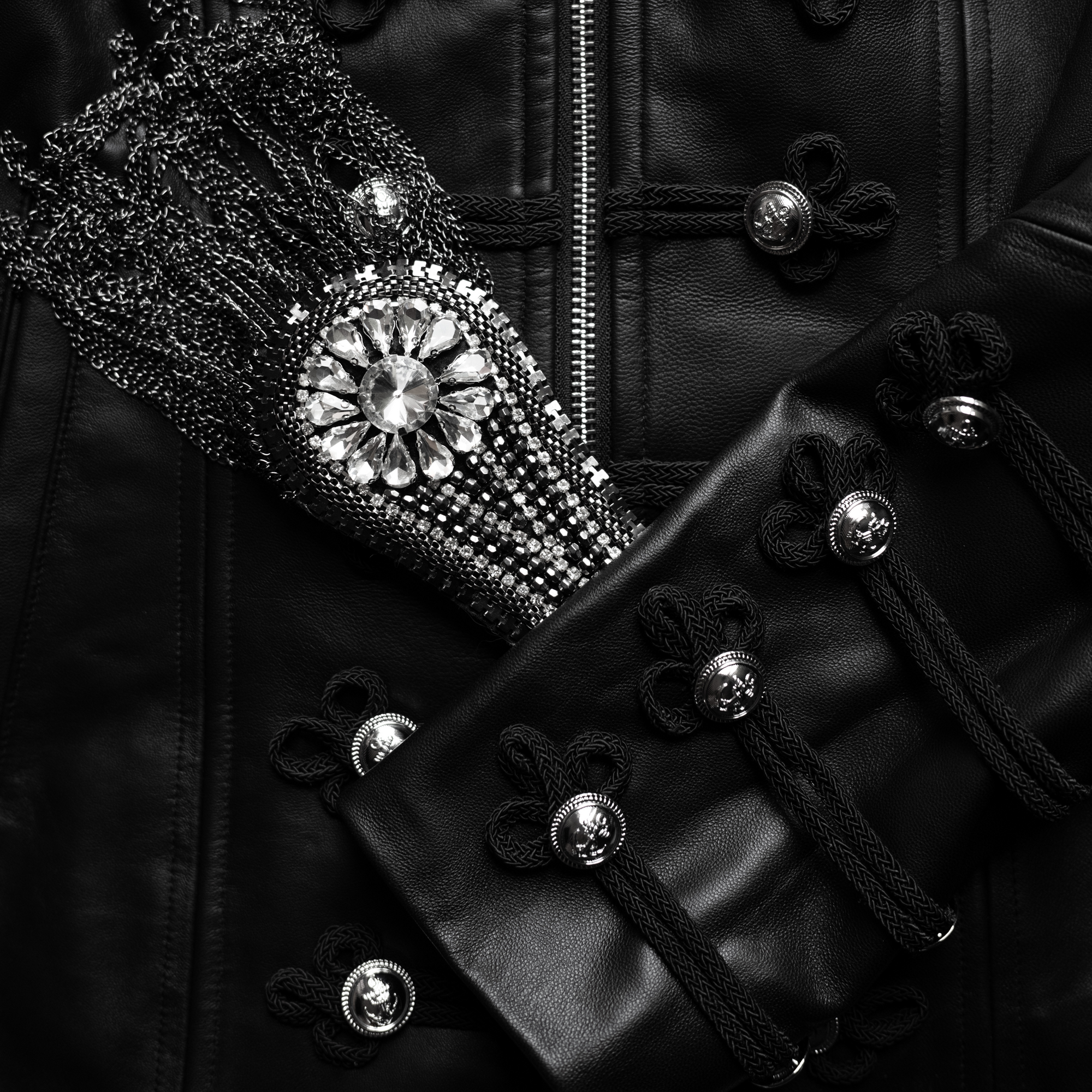 NAPOLEON JACKET IN SOFT NAPPA LEATHER