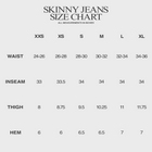 SIGNATURE SKINNY JEANS IN WAXED NOIR DENIM