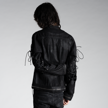 SAMPLE SALE ITEM #16 - AVA LACE UP JACKET (MEDIUM)