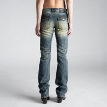 SAMPLE SALE ITEM #5 - MENS VINTAGE WASHED SKINNY STRAIGHT DENIM