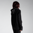SAMPLE SALE ITEM #14 - STUDDED BLACK ZIP UP HOODIE