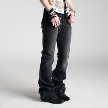 SAMPLE SALE ITEM #7 - BACKSTAGE FLARED COTTON TWILL JEANS