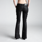 SAMPLE SALE ITEM #8 - WOMENS SKINNY FLARED WAXED CARGOS