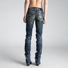 SAMPLE SALE ITEM #9 - SKINNY STRETCH WAX WASHED JEANS