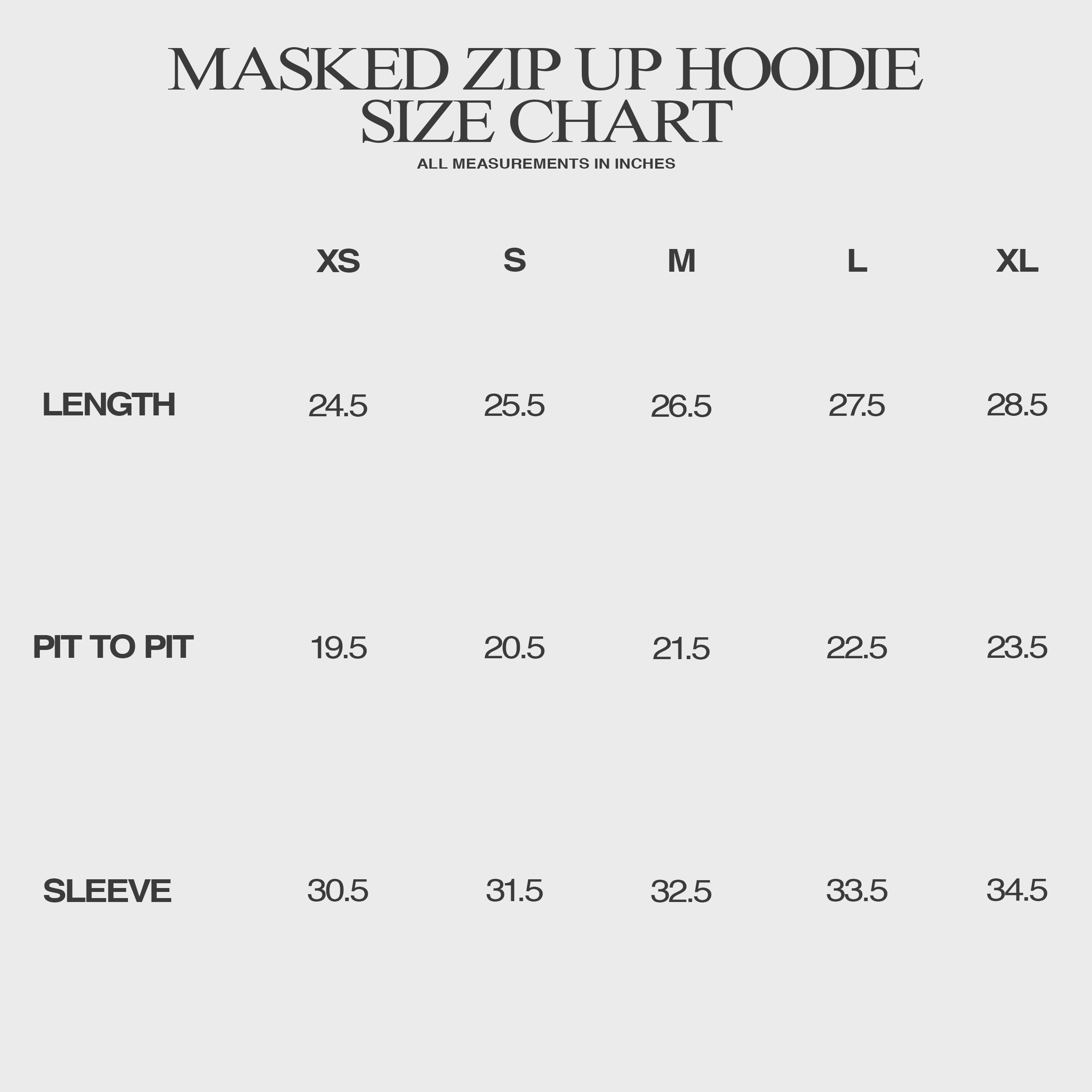 MASKED ZIP UP HOODIE IN DEEP GREY COTTON