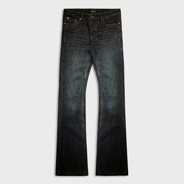 【MUCENT】TIMBER WASHING BOOTS CUT DENIM PANTS MUSINSA | MUCENT Timber Washing Bootcut Denim Pants (3 Colors)